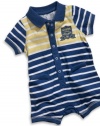 GUESS Kids Boys Striped Romper (0-9M), STRIPE (3/6M)