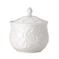 Lenox Opal Innocence Carved Sugar Bowl