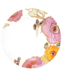 Watercolor blooms in exciting hues flower on the Floral Fusion dinner plate, offering a modern look for the classic at heart. Mix and match across the entire Lenox dinnerware collection for a stunning presentation.