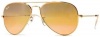 Ray Ban RB3025 Large Aviator Sunglasses - 001/4F Arista (Photochromic Yellow GSM Lens) - 58mm