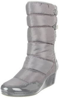 Calvin Klein Women's Pamelia Mid-Calf Boot,Grey,11 M US