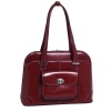 McKleinUSA AVON 96656 Red Leather Ladies' Briefcase