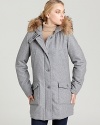 This unique design from WOOLRICH JOHN RICH & BROS. offers the look of wool with the warmth of down.