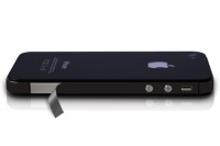 iPhone 4S Vinyl Antenna Wrap for AT&T, Sprint, and Verizon - Black