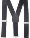 Albert's Baby / Kids Solid Color Elastic Suspenders (26, Black)