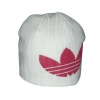 Adidas Mens Originals Ski & Skate Beanie / Winter Hat - One Size Fits All. White