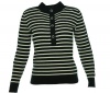 Lauren Ralph Lauren Pullover Sweater Black/Ivory L