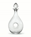 In crystal-clear glass, the Lenox Tuscany Classics decanter features curved lines that echo the look of classic wine and olive oil decanters--with a thoroughly modern twist.