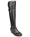 Smooth, sleek and stylish. The Bollo tall riding boots by Vince Camuto offer a flattering silhouette that complements any look.