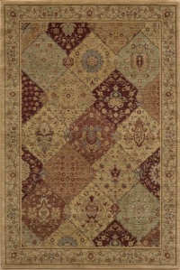 Momeni BELMOBE-01BUR7A9A Belmont Rug, Burgundy