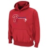 Philadelphia Phillies Majestic Red Authentic Collection Change Up Playoffs Hooded Fleece