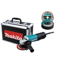 Makita 9557PBX1 4-1/2-Inch Angle Grinder with Aluminum Case