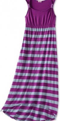 Splendid Girls 7-16 Marseille Chambray Stripe Dress, Very Berry, 7/8