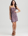 Velvet by Graham & Spencer Dress - Printed Strapless