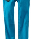 My Michelle Girls 7-16 Color Jean, Turquoise, 8