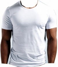 Boss By Hugo Boss Men's Crew Neck Pure Cotton 3-PK White T-Shirt