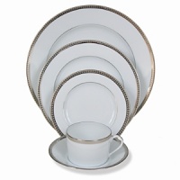 Haviland Symphony Platinum Salad Serving Bowl, 9.1