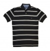 Tommy Hilfiger Men Striped Logo Polo T-shirt