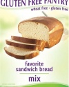 The Gluten-Free Pantry Favorite Sandwich Bread Mix, 22-Ounce Boxes (Pack of 6)