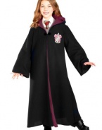 Rubies Costume Deluxe Harry Potter Child's Hermione Granger Costume Robe With Gryffindor Emblem