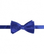 Electrify your look with a bright spot of color. This Countess Mara bow tie fits the bill.