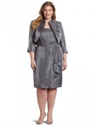 Jessica Howard Women's Plus-Size 2 Piece Mother Of The Bride Dress