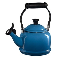 Le Creuset Enamel-on-Steel Demi 1-1/4-Quart Teakettle, Marseille