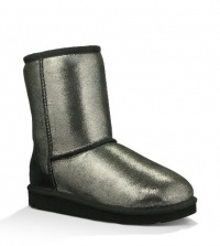 UGG Kids' Classic Glitter Pre/Grd (Black 4.0 M)