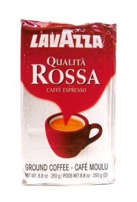 Lavazza Qualita Rossa, 8.8 oz Brick, Ground