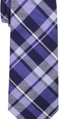 Tommy Hilfiger Men's Two Color Plaid Tie