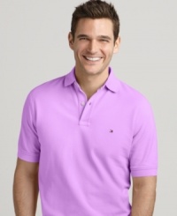 This timeless polo offers nonstop refinement and casual comfort for any season.