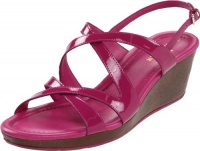 Cole Haan Women's Air Jaynie Platform Sandal,Beet Patent,11 B US