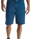 Dickies Men's 9 1/2 Inch Inseam Relaxed Fit Carpenter Short, Stone Washed Indigo Blue, 36