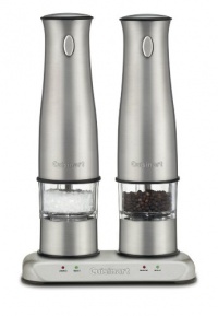 Cuisinart SP-2 Stainless Steel Rechargeable Salt and Pepper Mills