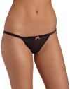 Betsey Johnson Women's Helenca Dot Stringside Bikini