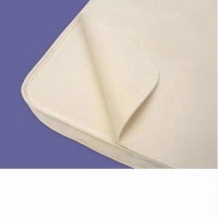 Naturepedic Waterproof Flat Bassinet Oval Pad, 14x29