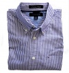 Tommy Hilfiger Shirt, Cheever Stripe Woven Shirt, Pennant Purple