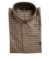 Polo Ralph Lauren Classic-fit Plaid Twill, Khaki/green, Size Medium