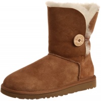 UGG Australia Women's Bailey Button Winter Boots,Chestnut,8 US