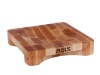 John Boos 10-Inch Square Maple Mezzaluna Herb Cutting Board