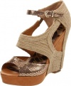 Sam Edelman Women's Katie Wedge Sandal,Egyptian Gold,6 M US