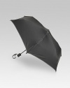 An essential umbrella that opens and closes automatically with the simple push of a button. The vented, wind-resistant canopy is finished with reflective edging for high visibility. Custom-molded, sure grip handle Includes wrist strap and storage sleeve 7½ X 2 diam.(closed) 35 diam. (open) Nylon Imported