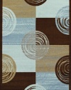 Dalyn Monterey Chocolate Rug Geometric 3'3 x 5' (MR313)