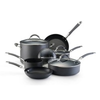 KitchenAid Hard Anodized Nonstick 10-Piece Cookware Set