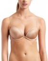 ck one Women's Microfiber Convertible Push Up, Bare, 34B