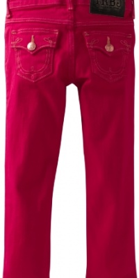 True Religion Girls 2-6X Julie Lonestar Pant, Pink, 2