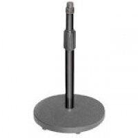 On Stage DS7200B Adjustable Desk Microphone Stand, Black