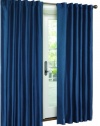 Victoria Classics Interlined Faux Silk Panel- 54-Inch By 84-Inch, Indigo