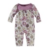 Tea Collection Baby-Girls Infant Flora Fest Romper, Vapor, X-Small