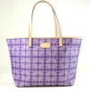 Kate Spade New York Pebbled Ace of Spades Medium Harmony (Purple)